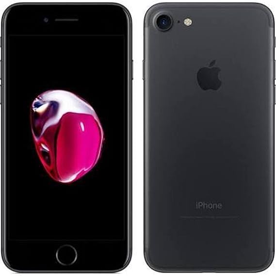 Apple iPhone 7 32GB, Black, unlocked, with 12MP camera and Retina HD display